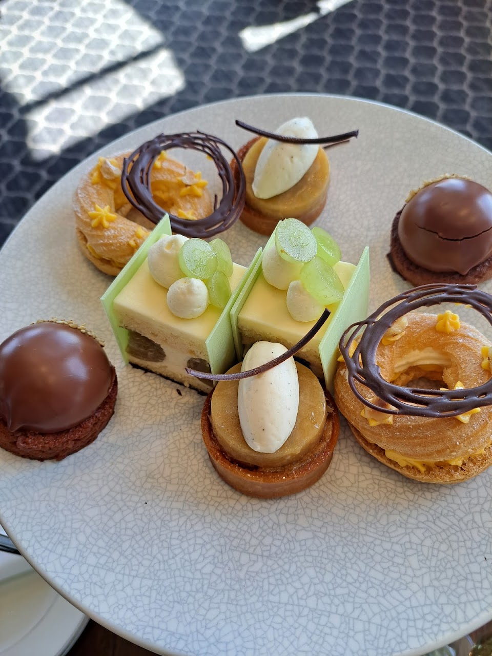 Dessert plate at Altitude